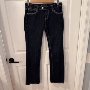 VO Jeans Designed By Los Angeles Virgin Only Size 28 Blue Jeans Low Rise‎ Boot